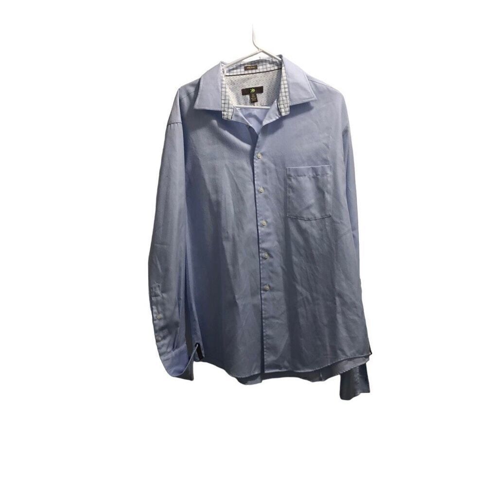 Men's Egara Button Down Long Sleeve Shirt Size XXL
